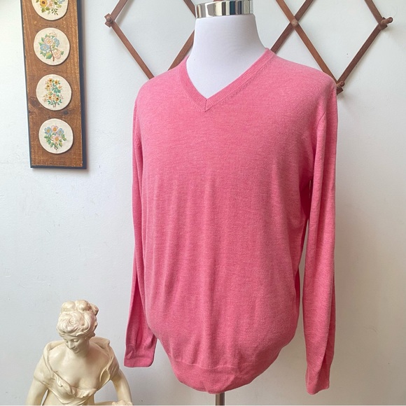 Jo Sorrento Italian Wool V-Neck Sweater - Picture 7 of 10